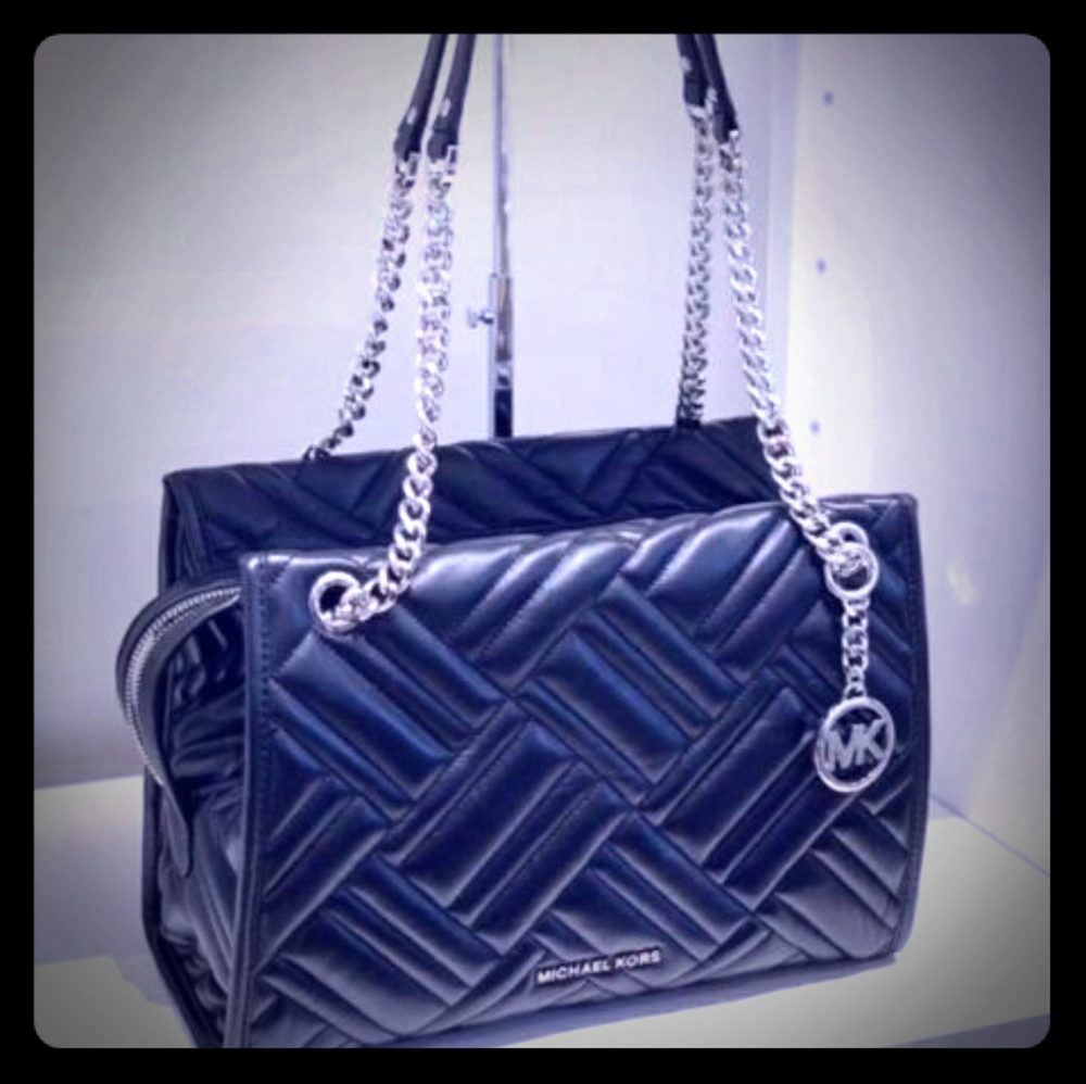 AUTHENTIC MK Large Kathy Satchel bag NWT